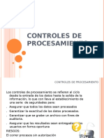 Controles de Procesamiento