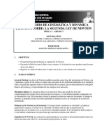 Práctica Sobre 2° Ley de Newton - UD PDF
