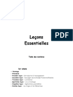 Leçons PDF