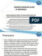 Materi PKD 10 - Peta Pemikiran-Gerakan Islam Di Indonesia