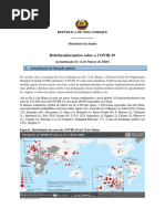 Boletim Coronavírus Moçambique Março 2020