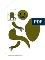 Dinosaur Paper Craft Free Download PDF