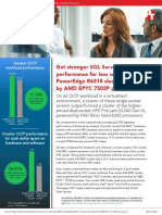 Get Stronger SQL Server Performance For Less With Dell EMC PowerEdge R6515 Clusters Powered by AMD EPYC 7502P Processors