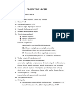 Proiect de Lectie Internet PDF