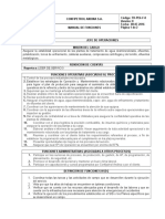 Manual Jefe de Operaciones - Confipetrol