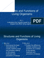 Version Structures and Functions of Living Organisms 8.L.1.1