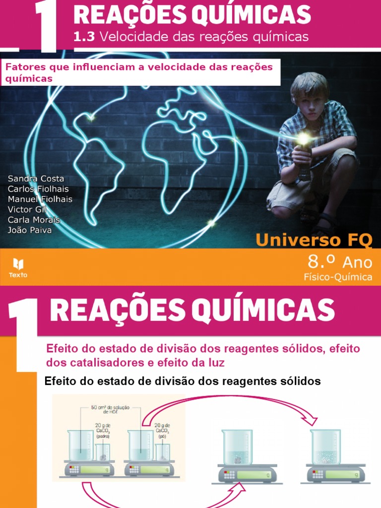 Fatores Que Influenciam A Velocidade Das Reações Químicas | PDF