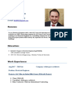 CV Mahmoud Dridi Electrical Engineer F PDF