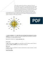 Los cuatro puntos cardinales: Este, Oeste, Norte y Sur