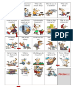 Present tenses  Speaking Board Game