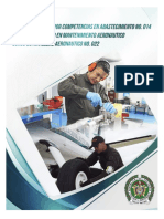 Tecnologia N 020 en Mantenimiento Aeronautico Tecnico Laboral Por Competencias en Abastecimiento No 014 y Curso de Artillero Aeronautico No 022 PDF