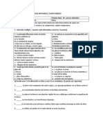 19 Junio Prueba Ciencias Naturales Cuarto Básico