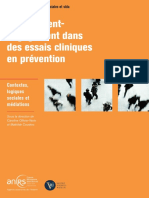 (OLLIVIER-YANIV, C. COUDERC, M.) Recrutement-Engagement Dans Des Essais Cliniques en Prévention. Contextes, Logiques Sociales Et Médiations