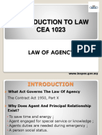 Law of Agency PDF