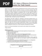 Download Scholarship Application 2010 Final by nuestra_voz_1 SN45227645 doc pdf