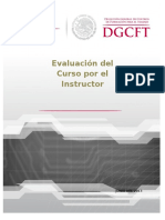 Evaluacion Del Curso Por El Instructor