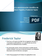 Principios de Fayold y Taylor
