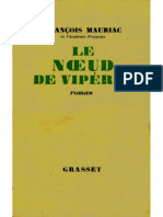 Le Noeud de vipères de François Mauriac