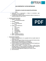Material Practico Notariado - Principales Contratos y Actas Notariales