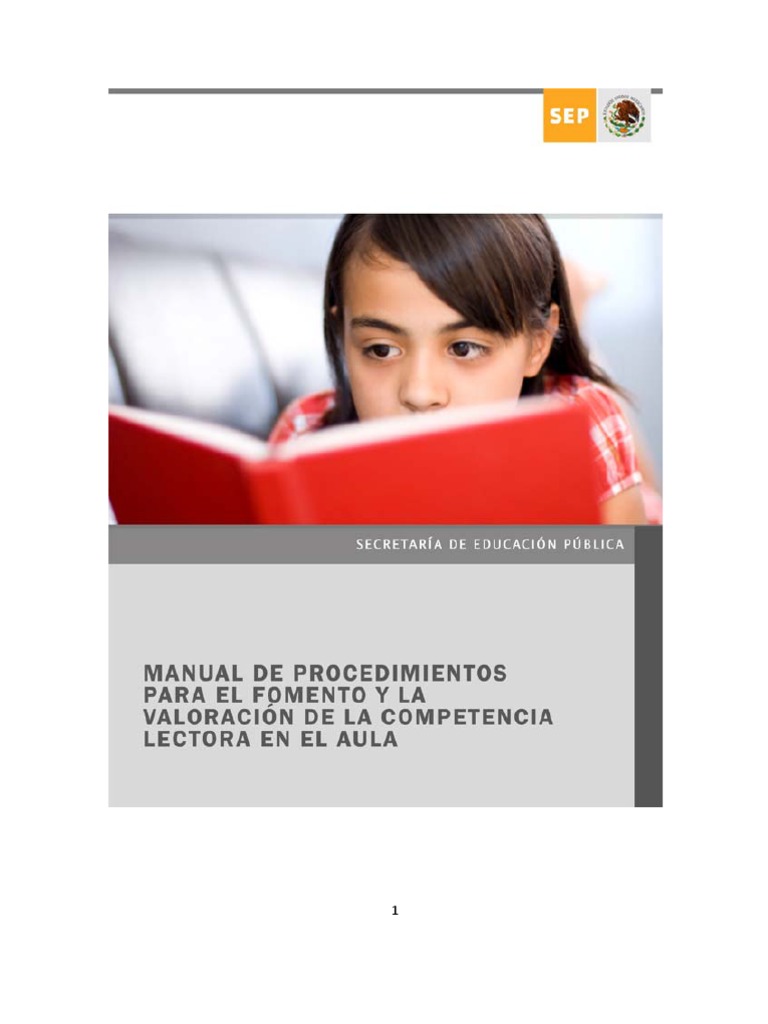 Manual para Fomentar la Competencia Lectora | PDF | Educación primaria ...