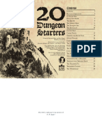20 Dungeon Starters PDF