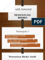 Audit Internal (Penentuan Risiko)