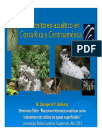5 - Monitoreo en Costa Rica & Indice BMWP-CR