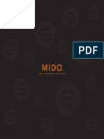 MIDO Watch Catalogue 2018-2019