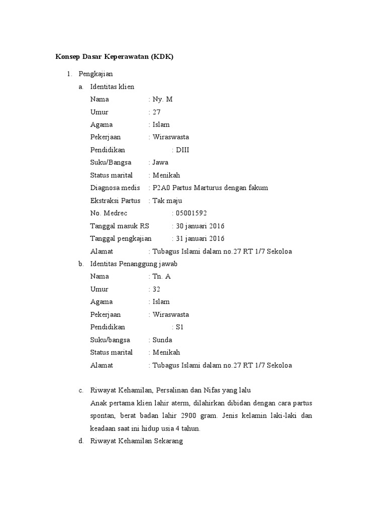 KDK Komplikasi Persalinan | PDF | Pengembangan Diri