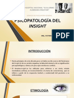 Psicopatología Del Insight