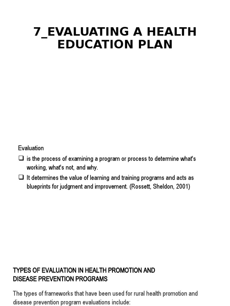 7-evaluating-a-health-education-plan-pdf-evaluation-methodology