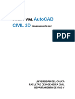 Diseno Vial Autocad Civil 3d Primera Edi