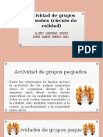 Actividad de Grupos Pequeños (Circulo de Calidad