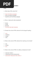 Easy List | PDF | Html Element | Human–Computer Interaction