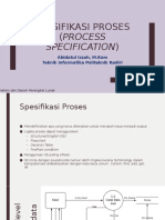 ADPL - Bab 8 Spesifikasi Proses