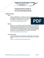 A Supplementary Guide To Cash and Cash Equivalents PDF