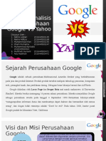 Analisis Perusahaan Google Vs Yahoo