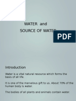 Water SOURCEs