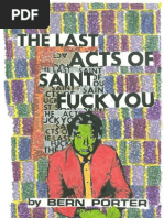 Download The Last Acts of Saint Fuck You by Bern Porter by Xerox Sutra Editions SN45231897 doc pdf
