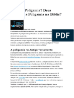 O Que É Poligamia PDF
