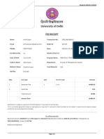 Fee Receipt - 2 PDF