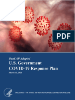 U.S. Government COVID-19 Response Plan - 03-13-20