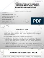 Analisis Sistem Pelayanan Teknologi Informasi Dan Komunikasi (