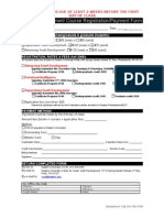 Registration & Payment Form Fall 08