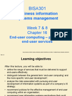 Week 7 8 End User Computing