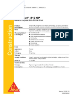 Sika PDS - E - SikaGrout - 212 GP PDF