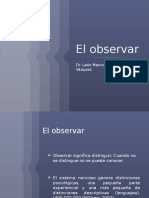 El observar