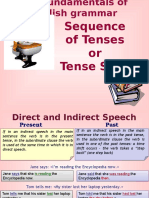 Sequence of tenses