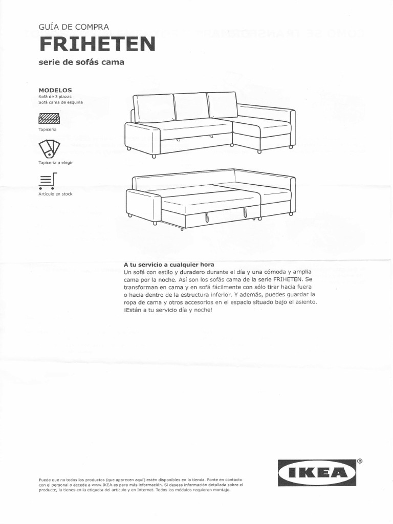 Ikea Sofa Friheten Anleitung Pdf