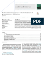 1 Mathematical Modeling Approaches To Describe The Dynamics of Protein PDF